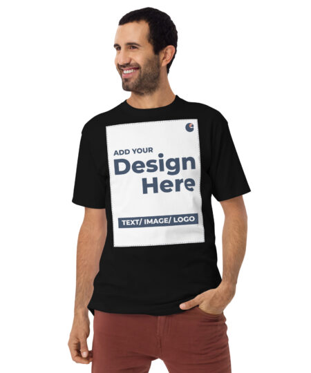 Custom Printed Men's Premium Heavyweight Tee | Cotton Heritage MC1086