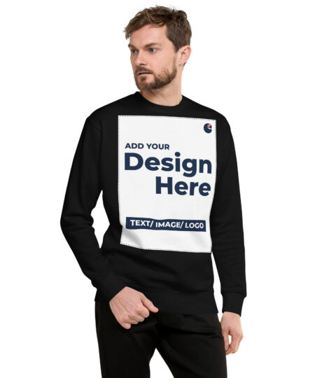 Custom Printed Unisex Premium Sweatshirt | Cotton Heritage M2480